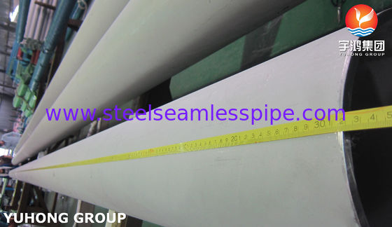 Mutfak Tezgahları Dikişsiz Paslanmaz Çelik Boru ASTM A312 TP316Ti 6 "SCH40S 20FT