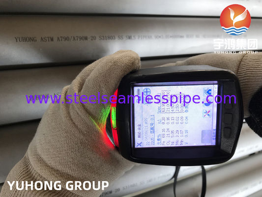 ASTM A790 UNS S32750（2507, 1.4410 ), Süper Dubleks Paslanmaz Çelik Borular, PREN>40