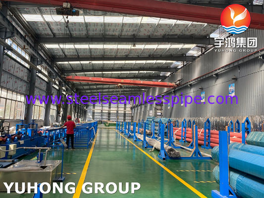 Sıcaklık Değiştiricisi tüpü Turşulanmış Pürüzlü Malzeme ASME SA213 TP321 25 * 2 * 9000MM, MINIMAL DEVRE LCHIKNESS