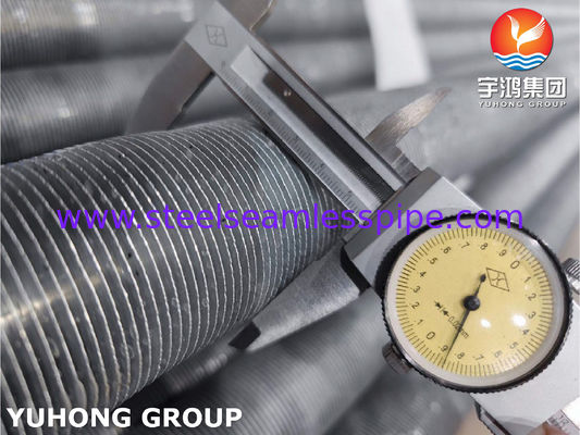 ASTM B338 Gr. 2 Titanyum Isı Değiştiricisi Fin Tube, Spiral Ekstrüde Fin Tube