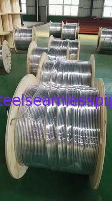 Paslanmaz Çelik Bilyalı Boru, A213 / A269 TP304L / TP316L 6.35mm, 9.52mm, 12.7mm, parlak tavlı