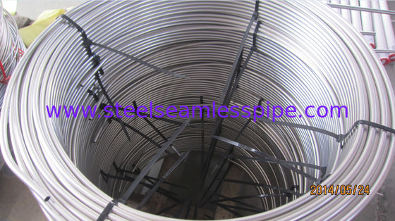 Paslanmaz Çelik Bilyalı Boru, A213 / A269 TP304L / TP316L 6.35mm, 9.52mm, 12.7mm, parlak tavlı