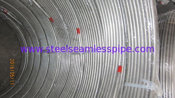 Paslanmaz Çelik Bilyalı Boru, A213 / A269 TP304L / TP316L 6.35mm, 9.52mm, 12.7mm, parlak tavlı