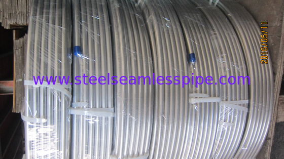 Paslanmaz Çelik Bilyalı Boru, A213 / A269 TP304L / TP316L 6.35mm, 9.52mm, 12.7mm, parlak tavlı