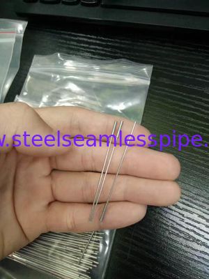 Paslanmaz Çelik İğne Tüpü, TIG kaynaklı ve tapa (mandrel) çekme yöntemi, SS304 &amp; SS316, 1.3 * 0.25mm