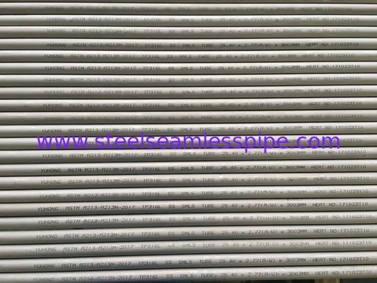 Paslanmaz Çelik Dikişsiz Boru, ASTM A213, ASTM A789, Hidrolik Test / Eddy Current Testi / Ultraulic Testi.