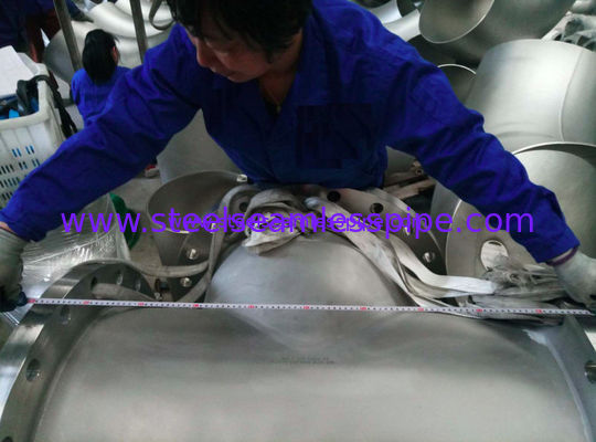 B366 Hastelloy C-276 Boru Makarası Alın Kaynak Parçaları B16.9 Plaka Flanşlı Kaynaklı 24 "B16.5