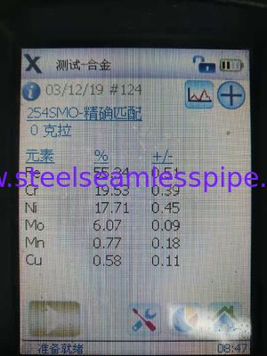 Petrol Endüstrisi için Yüksek Mukavemet Sch 10 Boru Ek Parçaları ANSI B16.9 Standardı