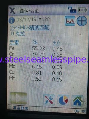 Petrol Endüstrisi için Yüksek Mukavemet Sch 10 Boru Ek Parçaları ANSI B16.9 Standardı