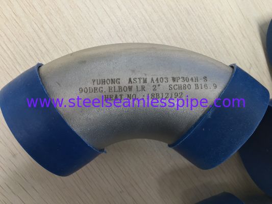 1/8 "NB - 98" NB Alın Kaynaklı Armatürler Dikişsiz / ERW Tipi Dirsek Tee ABS BV Sertifikası