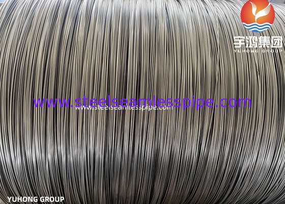 Paslanmaz çelik iğne tüpü T.I.G Saldırılmış ve dikişsiz TP304 TP316L Kapiler