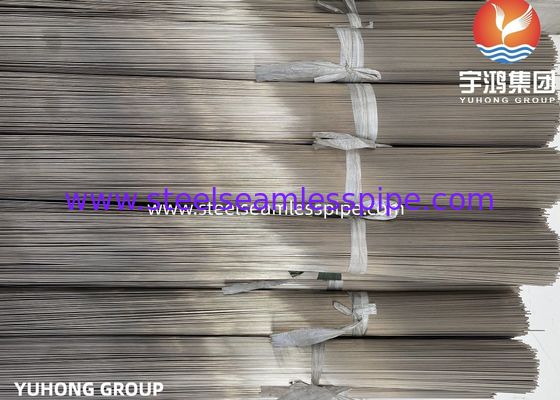 Paslanmaz çelik iğne tüpü T.I.G Saldırılmış ve dikişsiz TP304 TP316L Kapiler