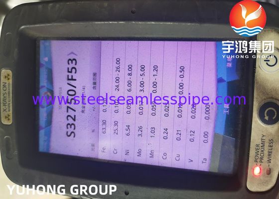 ASTM A182 F53 S32750 1.4410 Süper Dupleks Paslanmaz Çelik Kalıplı WNRTJ Flanges ASME B16.5