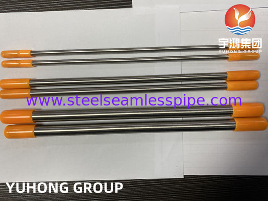 ASME SA249/ASTM A249 TP316/316L/316H/316Ti PASLANMAZ ÇELİK BORU PARLAK tavlanmış