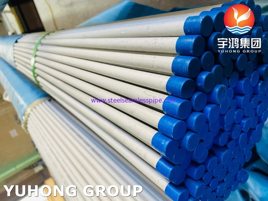 ASTM A213 / ASTM A269 Paslanmaz Çelik Dikişsiz Boru Minimum Et Kalınlığı Evaporatör Kondenseri