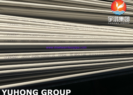 ASTM A269 / A269M-15 TP304 TP304L Kazan İçin Paslanmaz Çelik Dikişsiz Boru