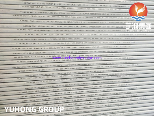 ASTM A213 TP316L Paslanmaz Çelik Dikişsiz Boru, Eşanjör ve Kazan İçin Soğuk Çekilmiş