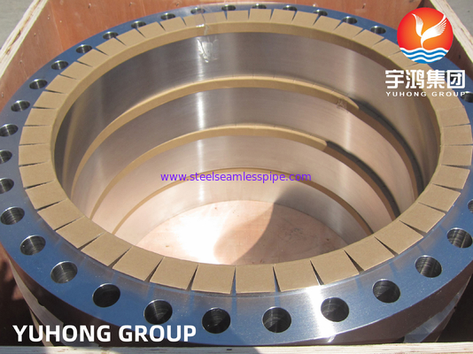 Çifte Çelik Flange ASTM A182 F51 UNS S31803 Deniz suyu arıtma sistemleri