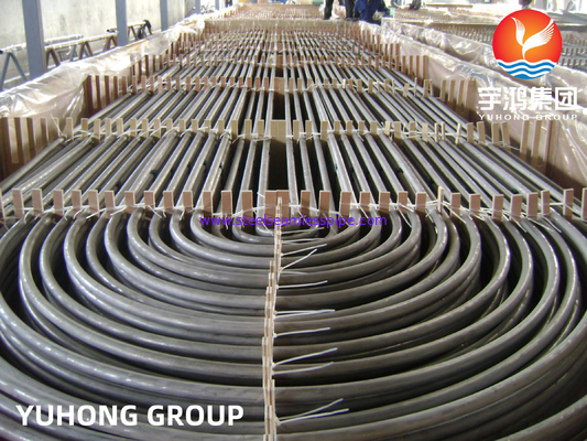 ASTM A213 TP304 Paslanmaz Çelik U Bend Tüpleri Isı Değiştiricileri için