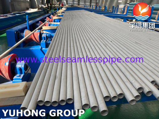 ASTM A213 TP321 1.4541 S32100 Paslanmaz Çelik Dikişsiz Tüp Soğuk Çekilen Isı Değiştiricisi Uygulama