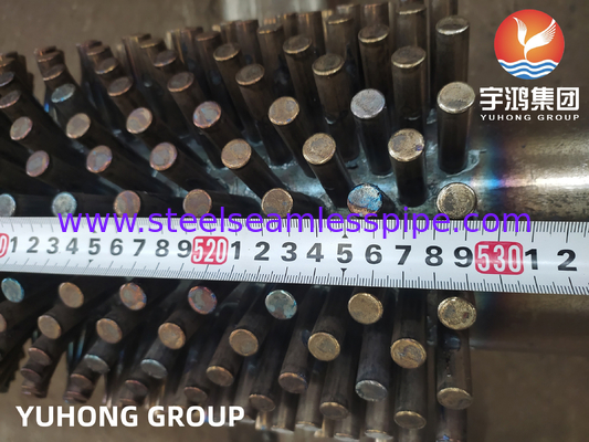 ASTM A213 T9 ALLOY STEEL FIN TUBE Isı Değiştiricileri İçin Çubuklu Tüp