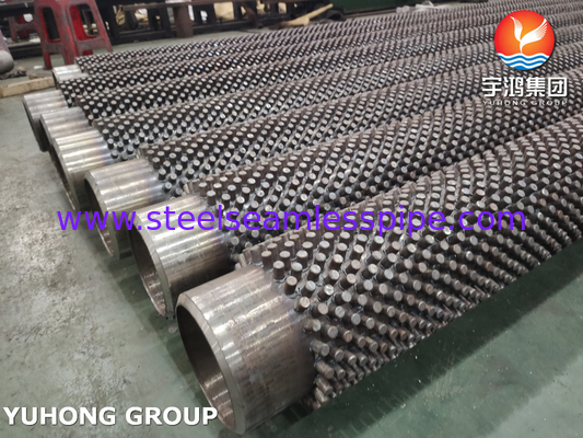 ASTM A335 P5 P9 P11 P22 P91 Sıcaklık Değiştiricileri için Alaşımlı Çelik Fined Tube