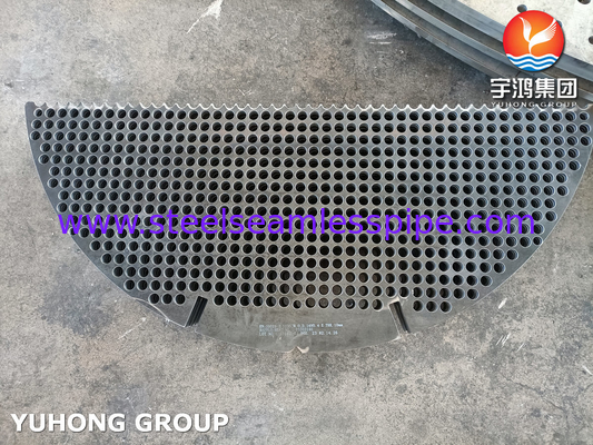 EN 10025-2 S235JR Isı Değiştiricisi için Karbon Çelik Baffle Destek Plağı