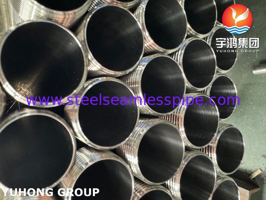 ASTM A270 TP304 Dış iplik ucu ile sanitar paslanmaz çelik tüpü