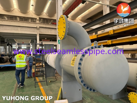 ASME U Stamp Heat Exchanger API 660 Petrokimya ve Petrol Rafinerisinde