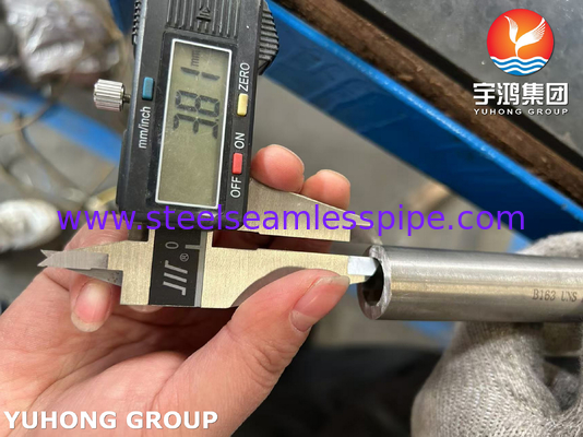 ASTM B163 N04400 Kondansör ve Isı Değiştiricisi için Alaşımlı Çelik Tüp