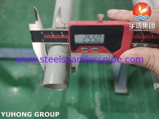 ASTM A213 TP347 Paslanmaz Çelik Dikişsiz Isı Değiştiricisi Tüp
