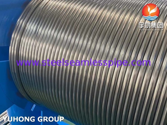 ASTM A269 TP316L Genel Hizmet İçin Austenitik Paslanmaz Çelik Bobin Tüpleri