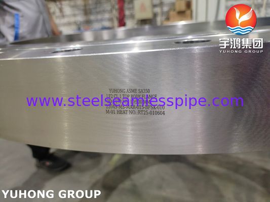 ASTM A350 / ASME SA350 LF2 Alloy Steel Forged Flange B16.5 Düşük sıcaklık için
