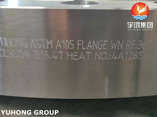 ASTM A105 Weldneck Raised Face Carbon Steel Forged Flange B16.5