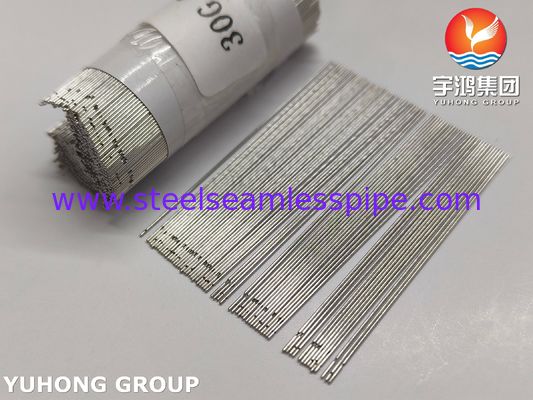 SUS304 30G Diş Kök Kanalı İrileme İğne Tüpü, Çift Yanlı Havalandırmalı Ucu