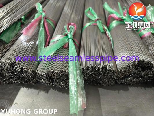 ISO9626 AISI304 1.4301 Paslanmaz Çelik Kılcal Boru Tıbbi İğne Uygulaması İçin