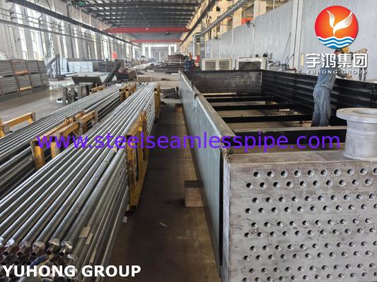 Petrol gazı ve kimyasal endüstriler için özel tüplü hava soğutucuları