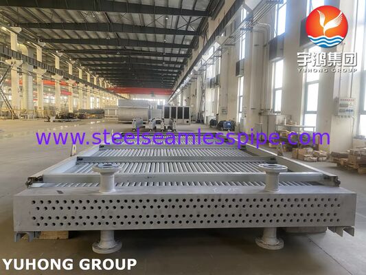 Monel 400 Hava Soğutucu Boru Demeti, Ekstrüde Alüminyum Kanatlı ve ASME SB163 Dikişsiz Borular