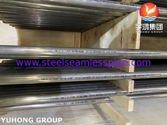 Nikel Alaşımlı Çelik U Bend Isı Değiştiricisi Tüp Monel400 ASME SB163 N04400
