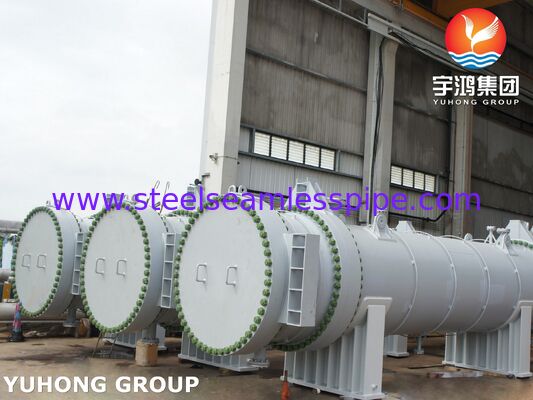 Petrokimya için ASME VIII U-Damgalı 316L Yüzer Başlı Borulu Tip Isı Değiştirici AES