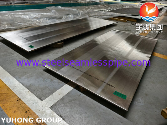 ASTM B127 Monel 400 + ASTM A516 Gr.60 Çelik Kaplama Plaka Patlayıcı Kaplama Basınç Kapısı