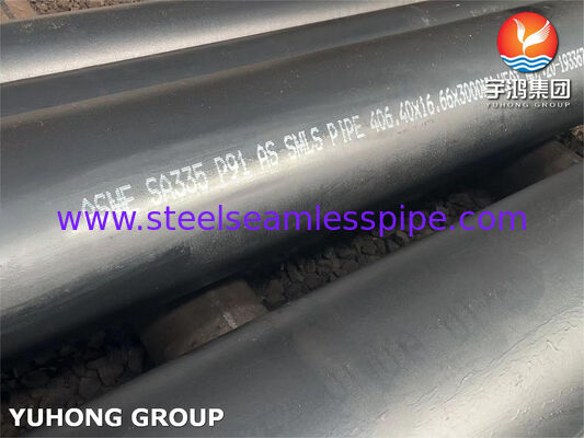 ASTM A335 / ASME SA335 UNS K90901 P91 Kazan Tübü EN 1.4903 Alaşımlı Çelik Dikişsiz Tüp