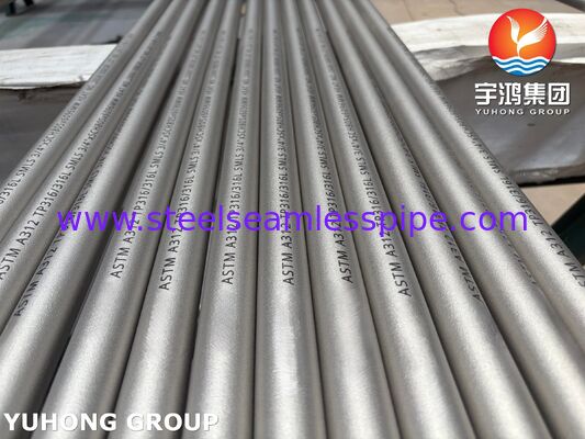 ASTM A312 TP316 / TP316L Paslanmaz Çelik Dikişsiz Boru