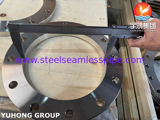 EN 1092-1 Tip 01 Plak Flanş Düz Yüz ASTM A182 F316L / 1.4404 Paslanmaz Çelik Flanş