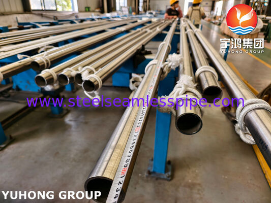 ASTM B464 UNS N08020 / 2.4660 / Petrokimya Endüstrisi için Alloy20 Nikel Alloy Kaynaklı Boru