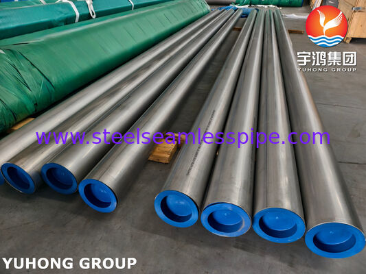 ASTM A790 UNS S31803 Kaynalmış Dupleks Paslanmaz Çelik Boru Dupleks 2205 Kaynalmış Boru