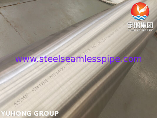 ASME SB165 UNS N04400 Sıvı Taşıma Boruları İçin Monel400 Dikişsiz Nikel Alaşımlı Boru