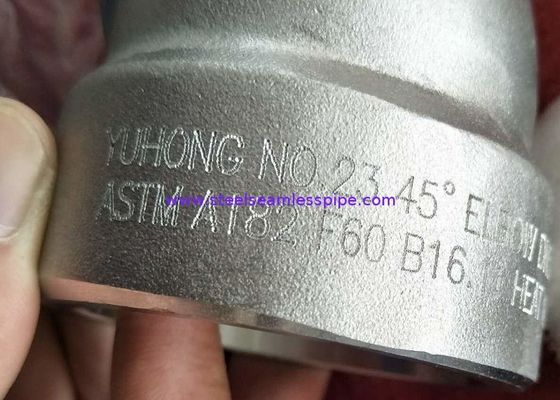 ASTM A182 F60 1 '' - 4 '' CL.3000 # DİRSEK TEE SWAGE REDÜKTÖR B16.11 DUPLEX ÇELİK DÖVME BAĞLANTI PARÇALARI
