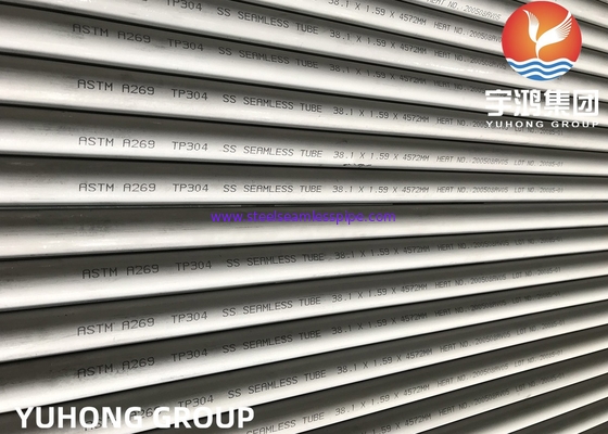 ASTM A269 TP304 TP304L TP316L SUS316L 1.4404 Paslanmaz Çelik Dikişsiz Boru 6M, Kazan Eşanjör Borusu