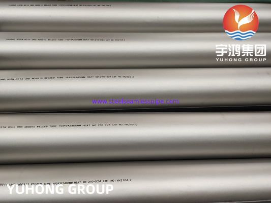 B514 INCOLOY 800H SWELDED PIPE UNS N08810 Nikel-Demir-Krom alaşımı